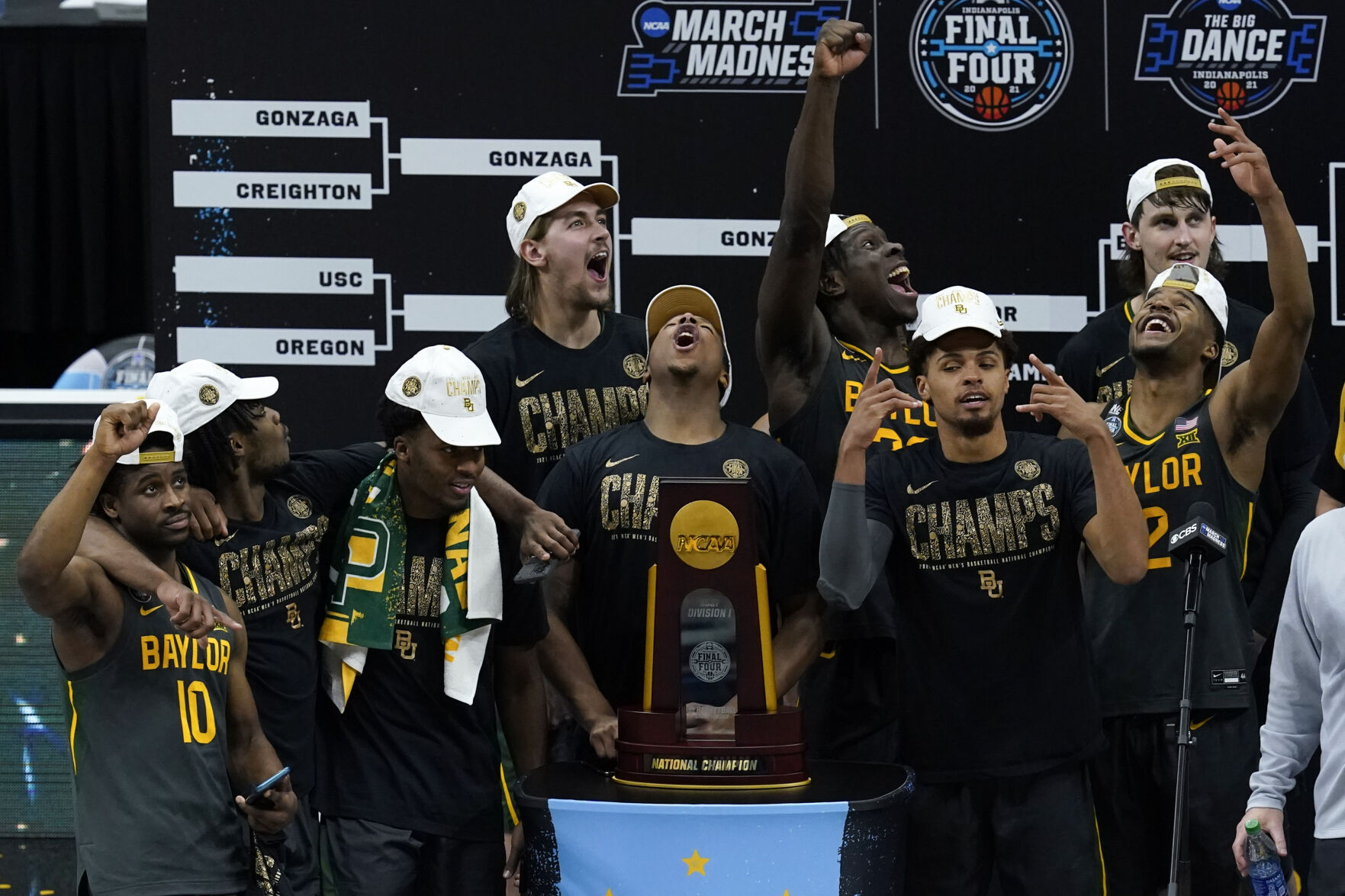 NCAA Final Four Baylor Gonzaga Basketball